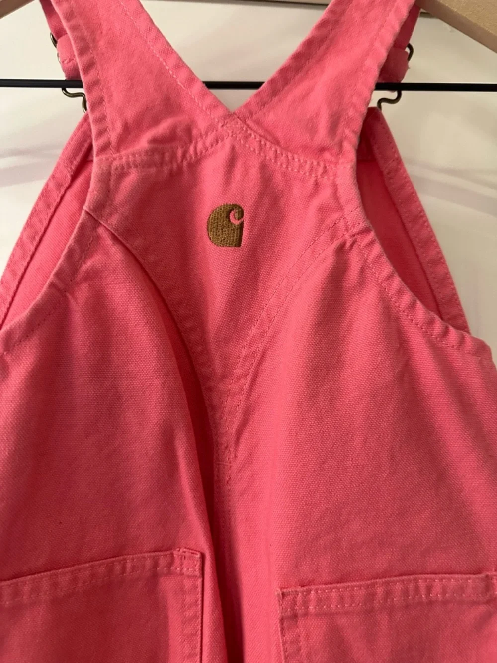 Toddler Girls Overalls - Pink (Carharrt) - EUC 3 toddler